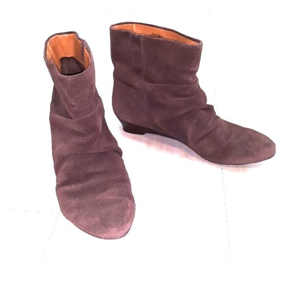 Leather Nine West ankle boots sz 6.5 - Picture 1 of 7
